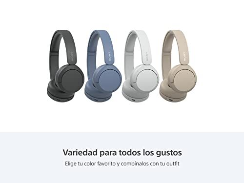 Sony WH CH520 Bluetooth Headphones 50 Hours Battery Noise Cancelling Adjustab…
