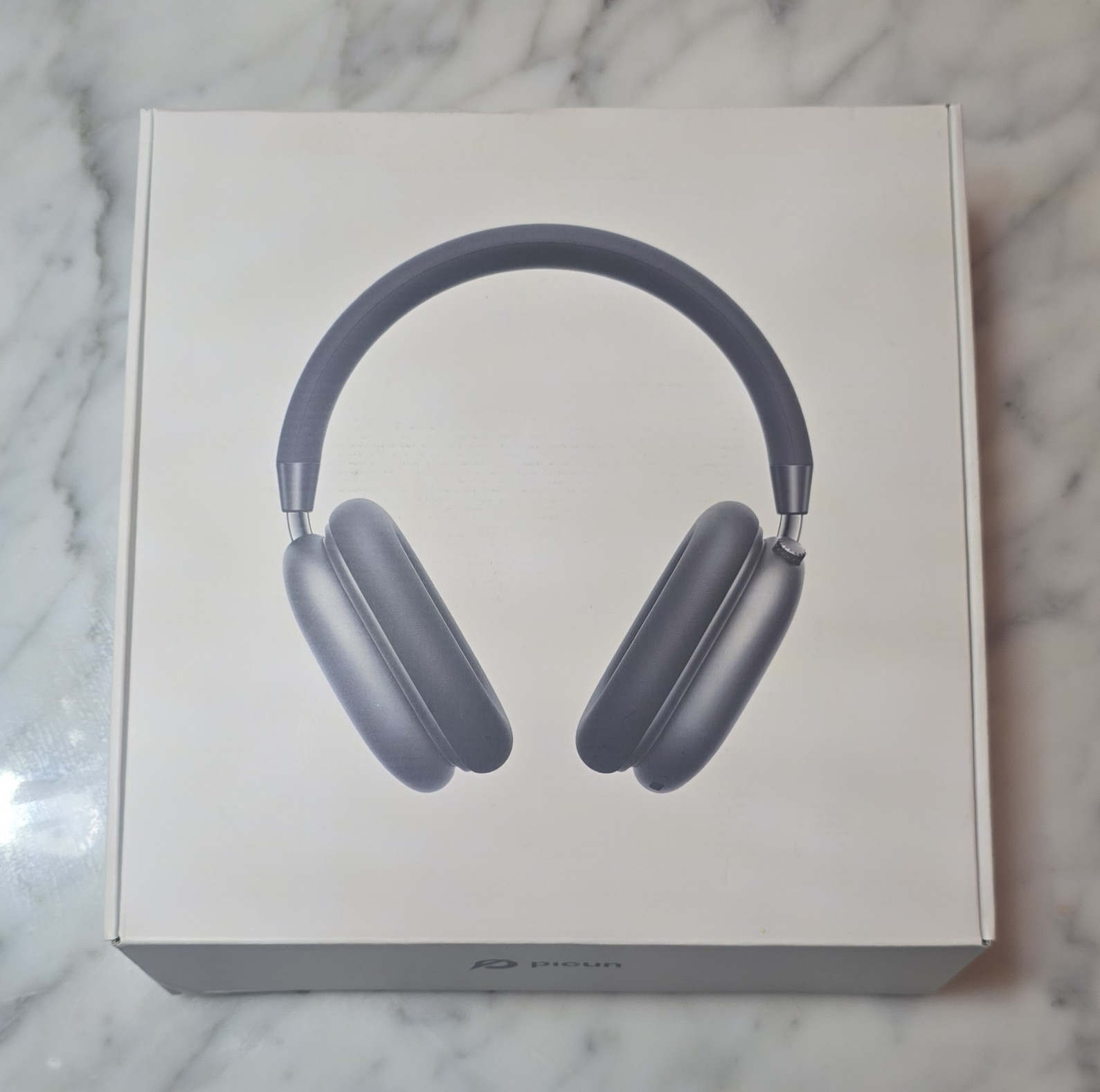 picun F5 Wireless Bluetooth Over-Ear Headphones Noise Reduction Gray Gaming