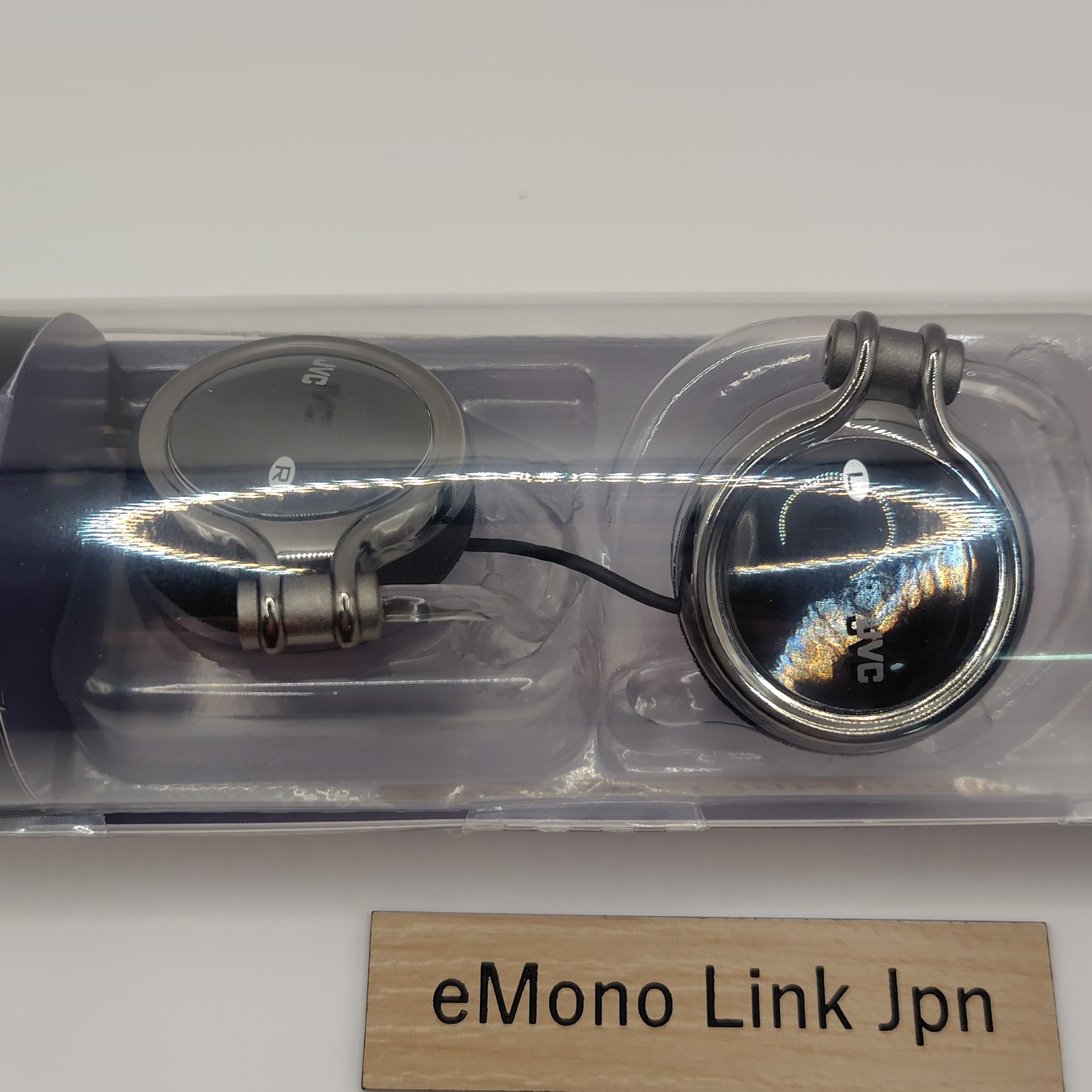 JVC HP-AL102-B Open Air On-Ear Headphone High-magnetic Black NEW