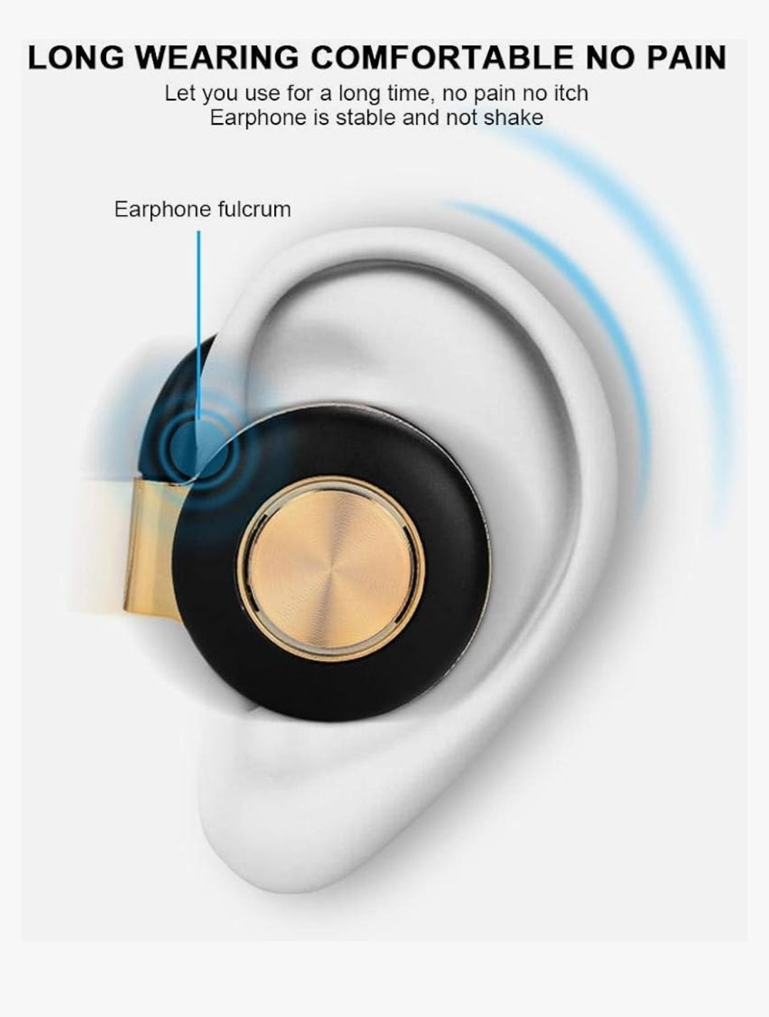 TWS V5.0 Dual Stearoheadset Wirless Earbuds Noise Reduction
