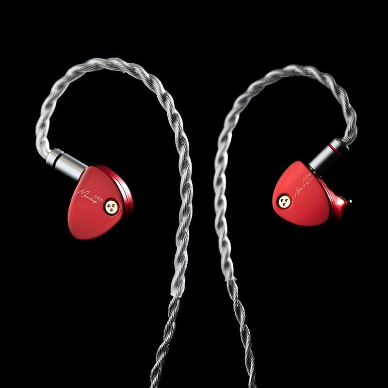 Moondrop Aria 2 Deep Red HiFi In-Ear Monitors HiFi Earbuds Special Edition IEM