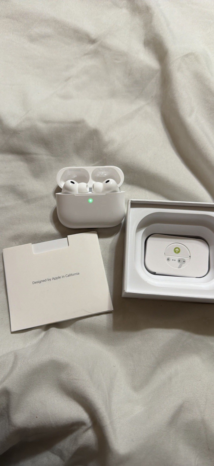Apple AirPods Pro 3 Wireless In-Ear Earbuds w/ Charging Case, ANC White