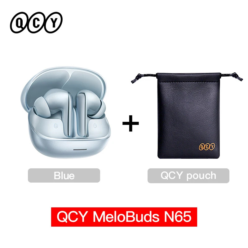 QCY HT21 Wireless Earphones Melobuds N65 -60dB AI Adaptive ANC Earbuds Bluetooth