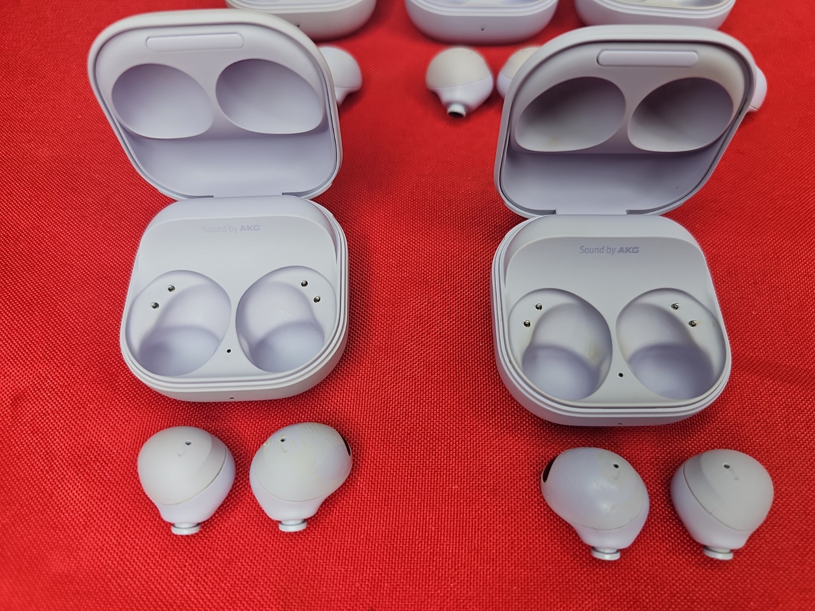Samsung Galaxy Buds2 Pro SM-R510 True Wireless Earbud Headphones Lot Of 5 TESTED