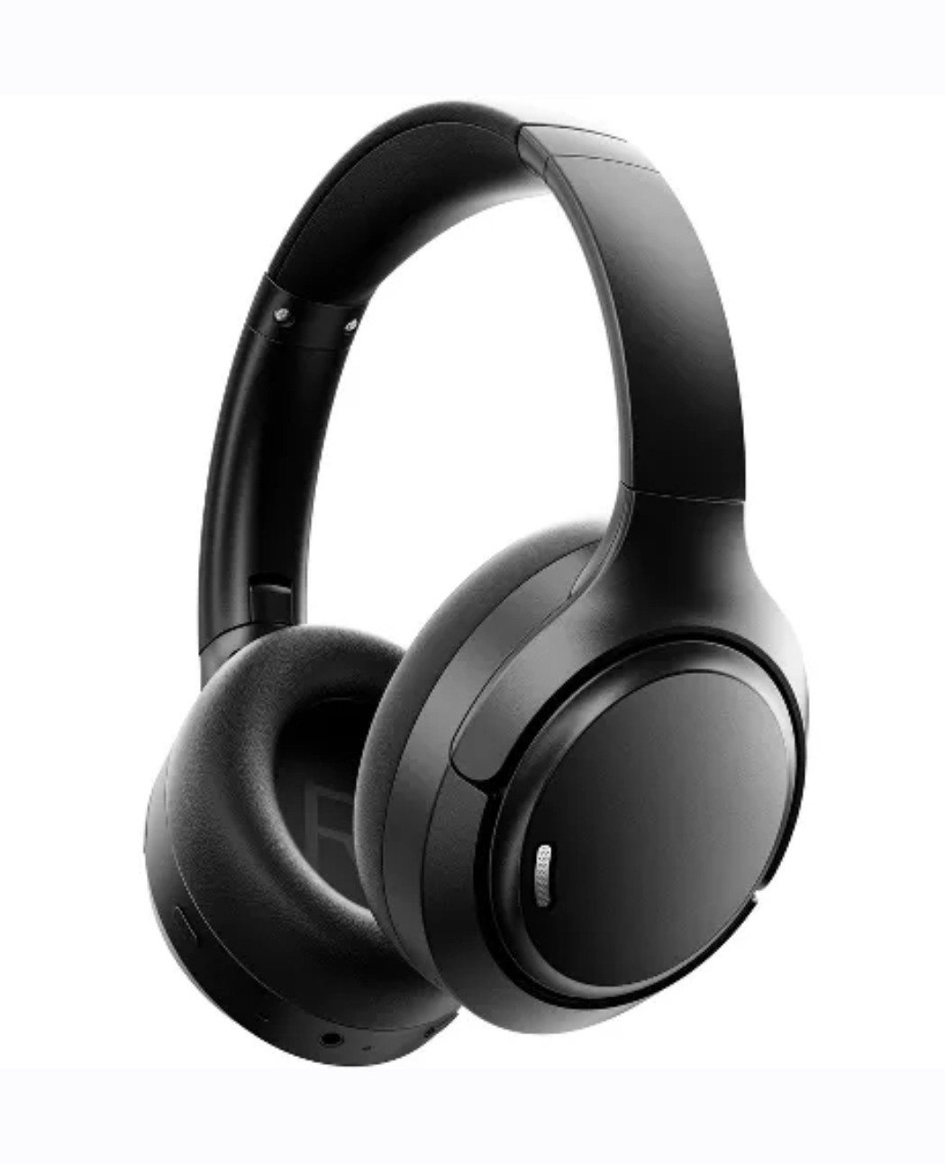 A18 Bluetooth Noise Cancelling Headphones 40mm Foldable Voice Assistant Black