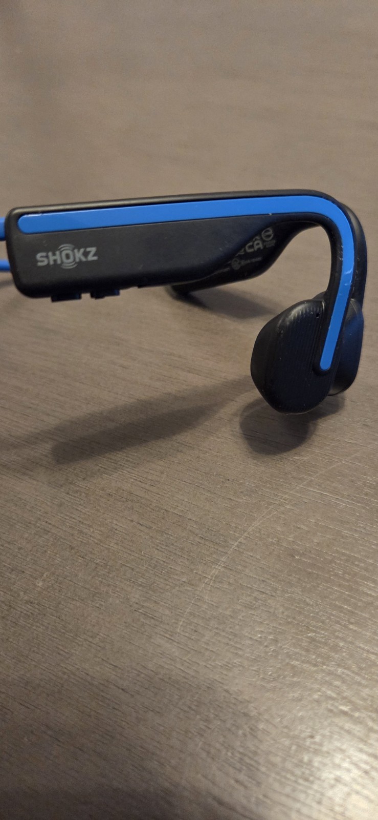 Shokz OpenMove Wireless Bluetooth Bone Conduction Headphones Water Resistant