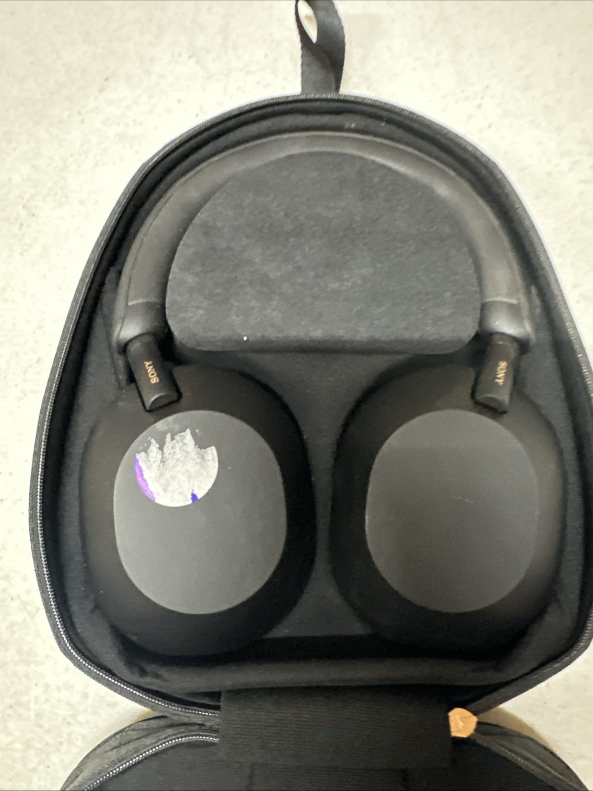 Sony WH-1000XM5SA Wireless Noise Canceling Bluetooth Headphones Black Open Box