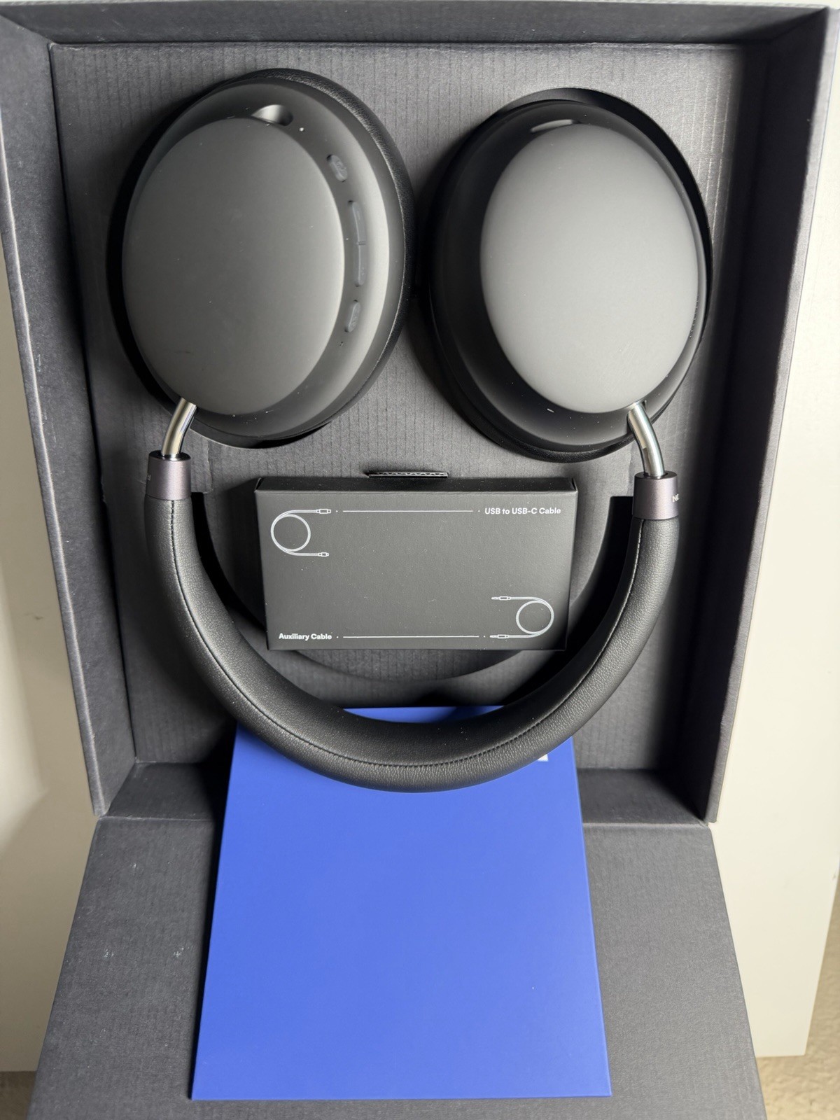 Raycon Everyday Over‑Ear Headphones RBH820‑BLA– Bluetooth ANC – Open Box (new)