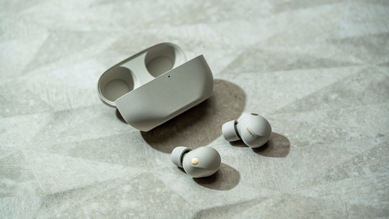 Sony WF1000XM5S Truly Wireless Noise Cancelling Earbuds Silver – WF1000XM5/S