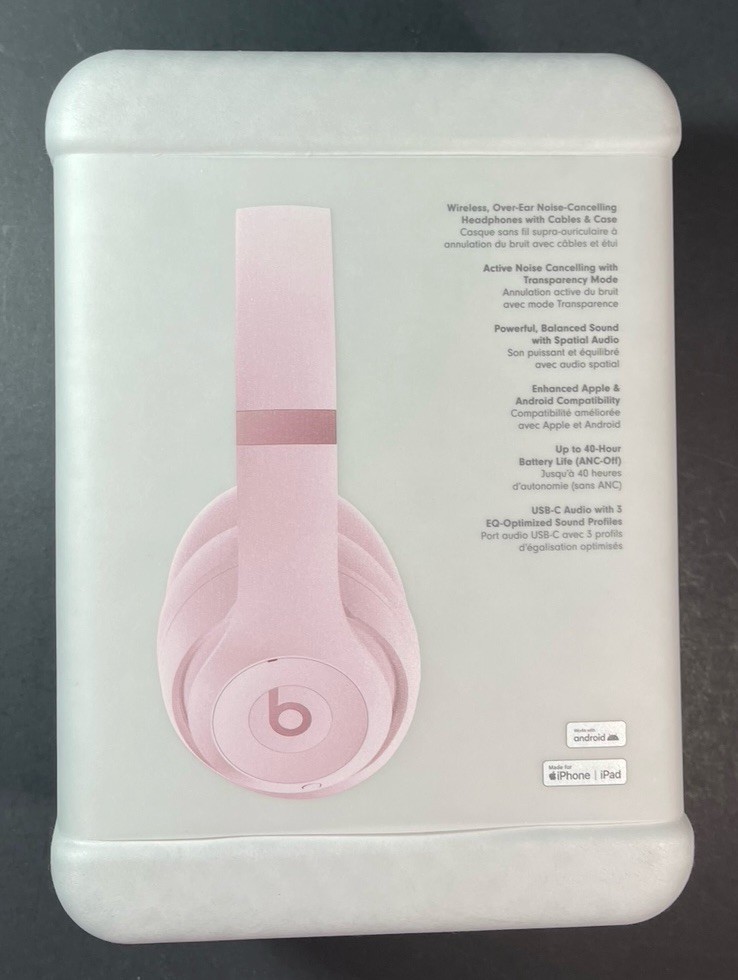 Beats Studio Pro Wireless Over-Ear Headphones [ Soft Pink ] NEW