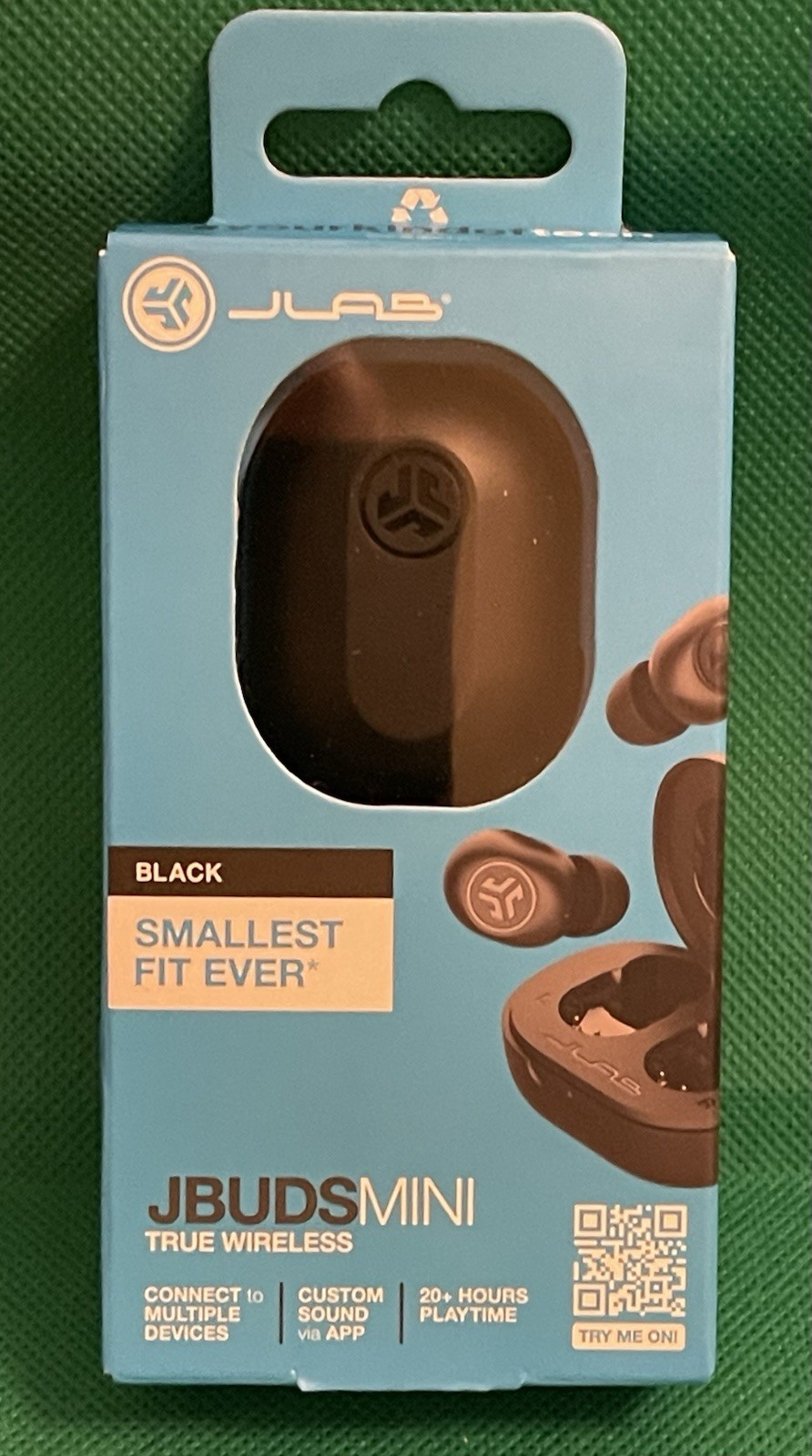 JLab Black JBuds Mini True Wireless Earbuds Smallest Ever “5 Star Rating”