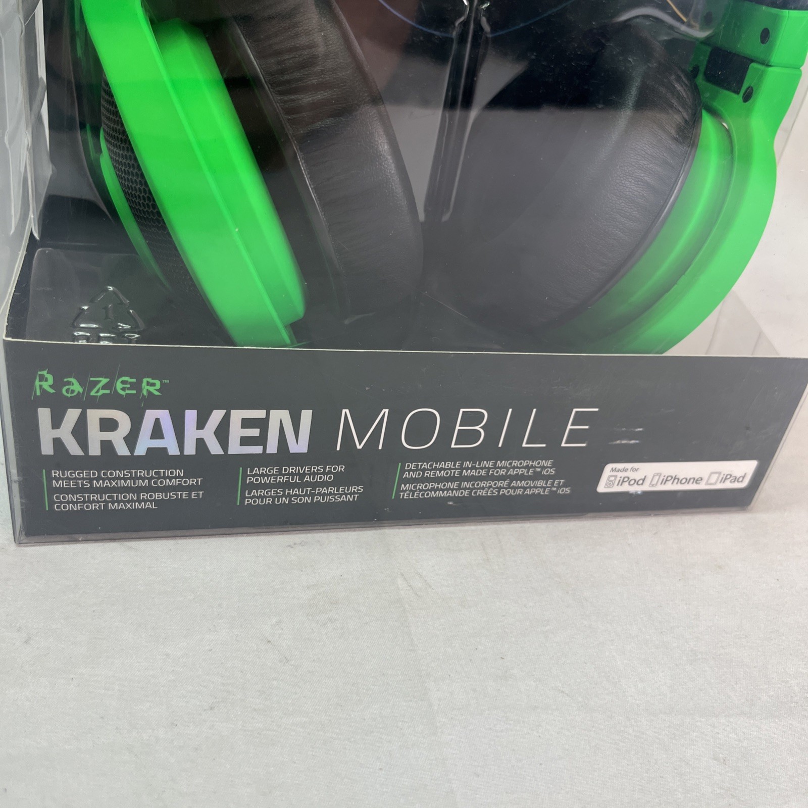 Razer Kraken Mobile Headphones Neon Green RZ04-01400100-R3U1