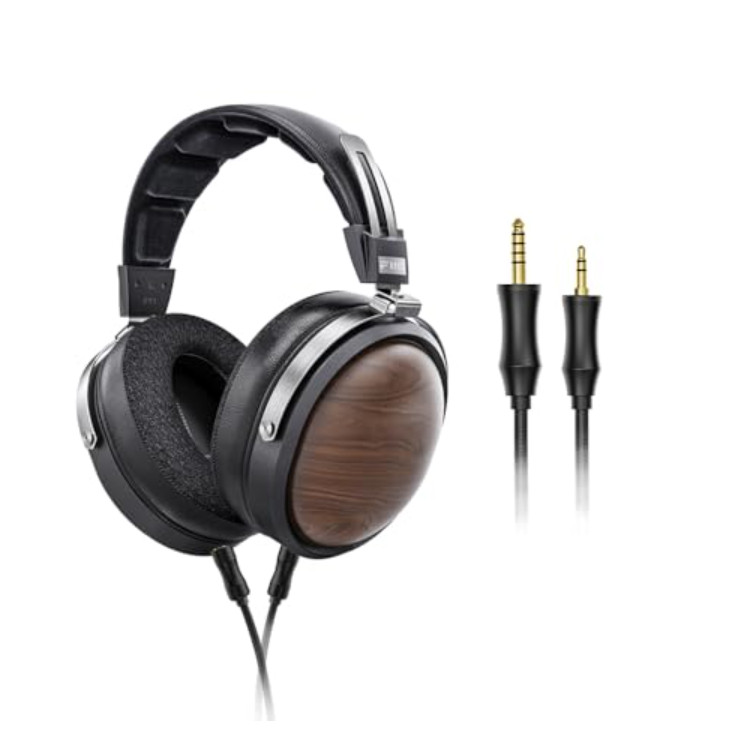 FiiO FT1 Closed-Back Over-Ear Wired Headphones (Black)