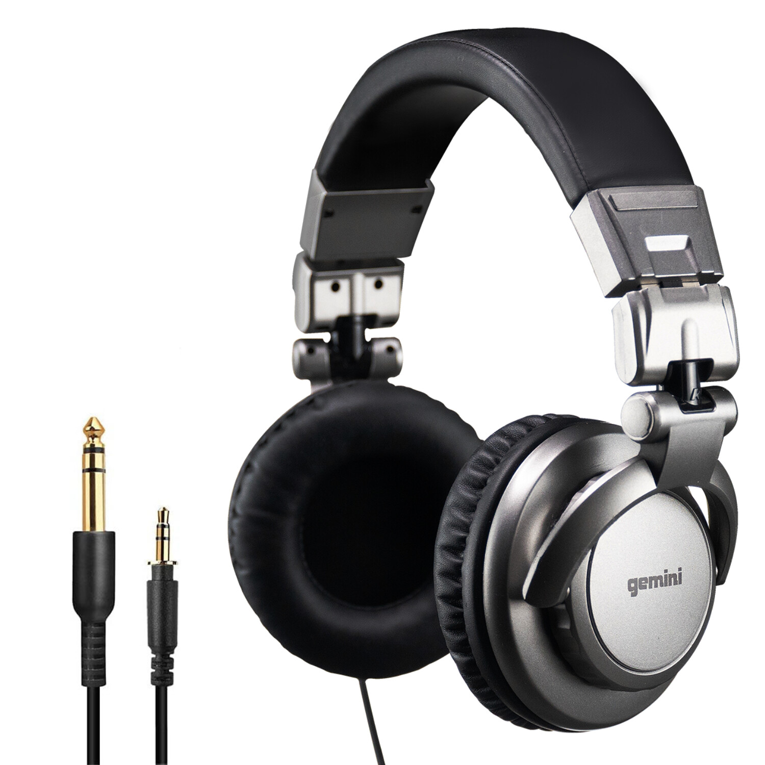 Gemini DJX-500 Professional Audio Equipment On Ear Closed Back DJ PA Headphones