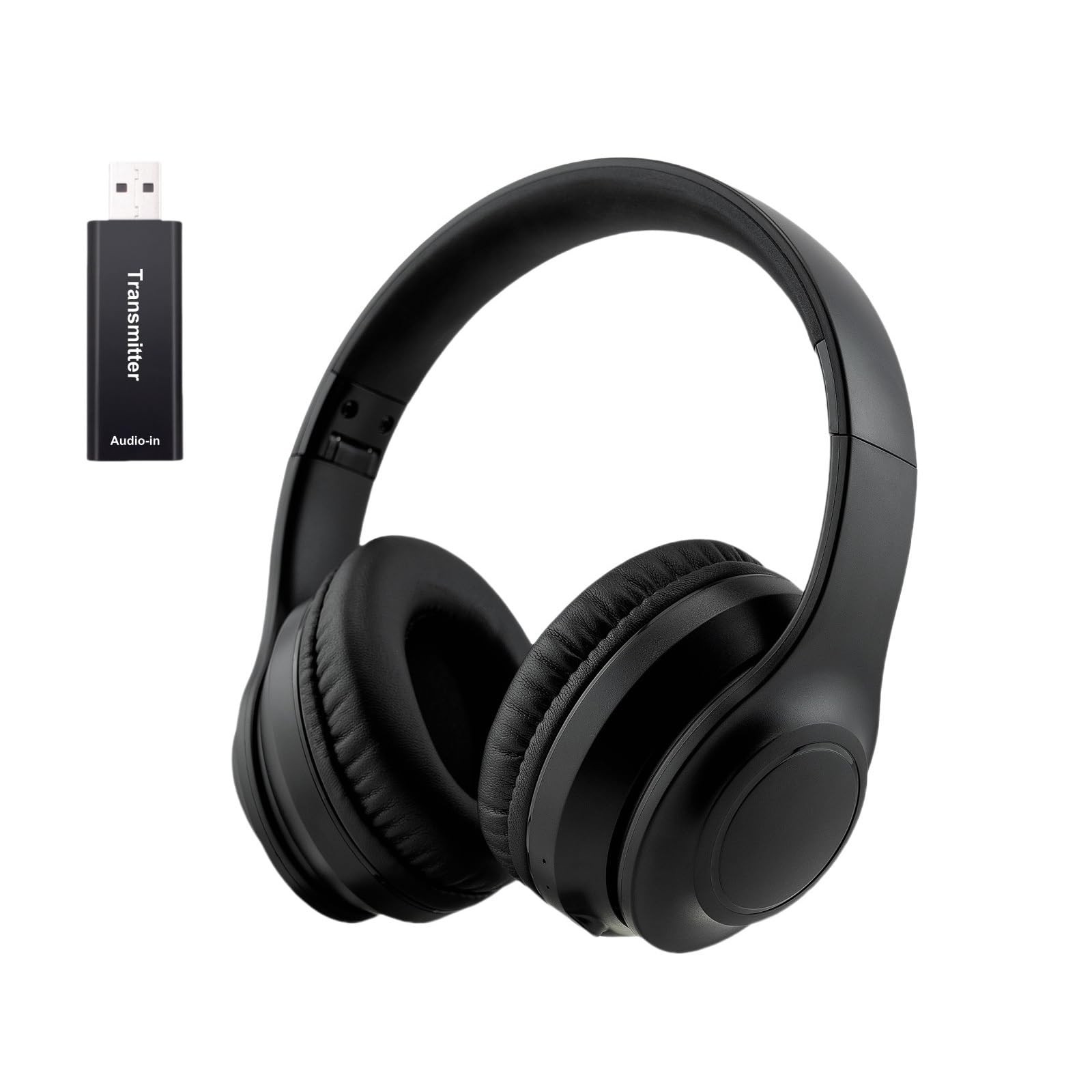 Wireless Over-Ear TV Headphones for Seniors with ANC, Bluetooth 5.3 & 3-in-1 …