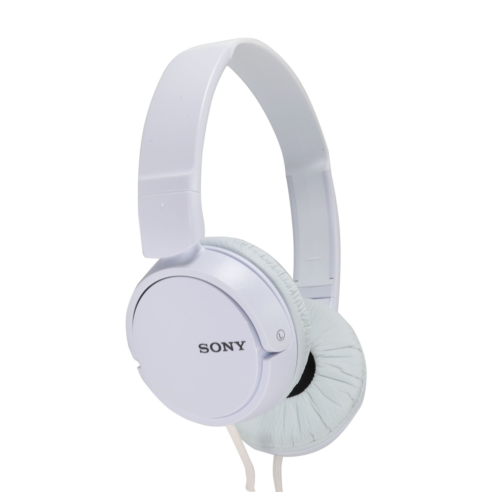 Sony MDR-ZX110 On-Ear Wired Headphones (White)