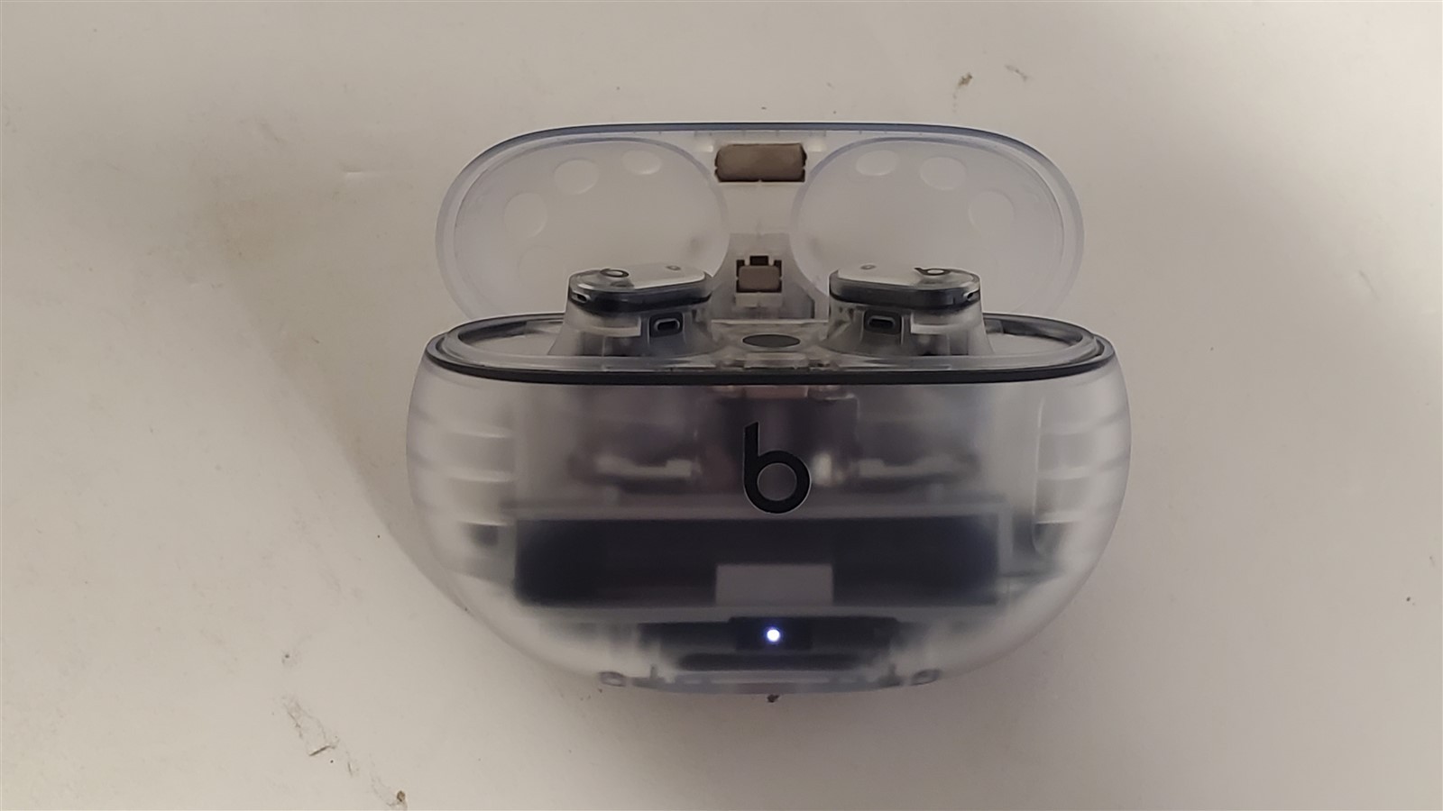 Beats Studio Buds Plus + Wireless Noise Cancelling Earbuds, A2872, Transparent