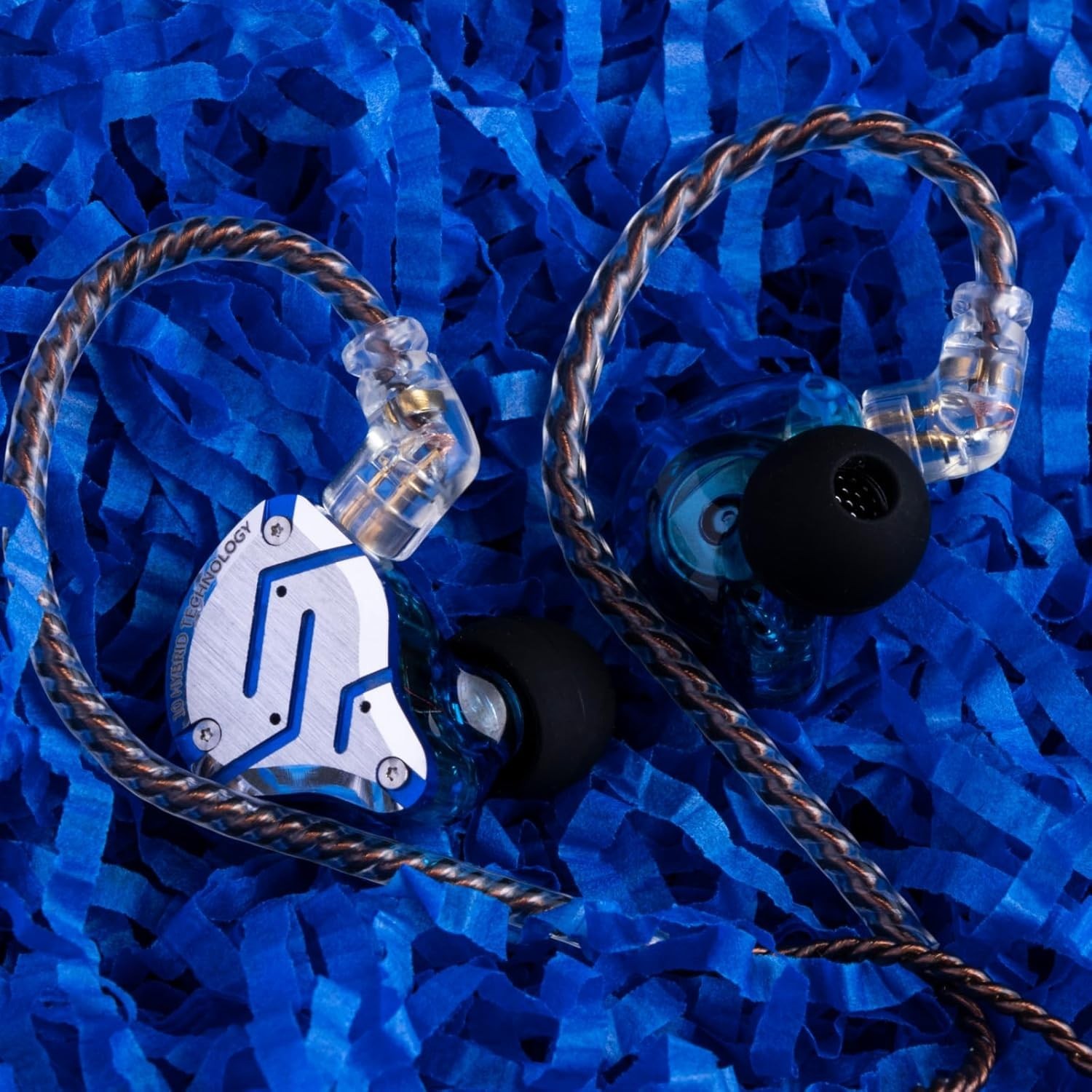 Ergonomic KZ ZS10 Pro Earbuds: Detachable Cable & High-Fidelity Sound Experience