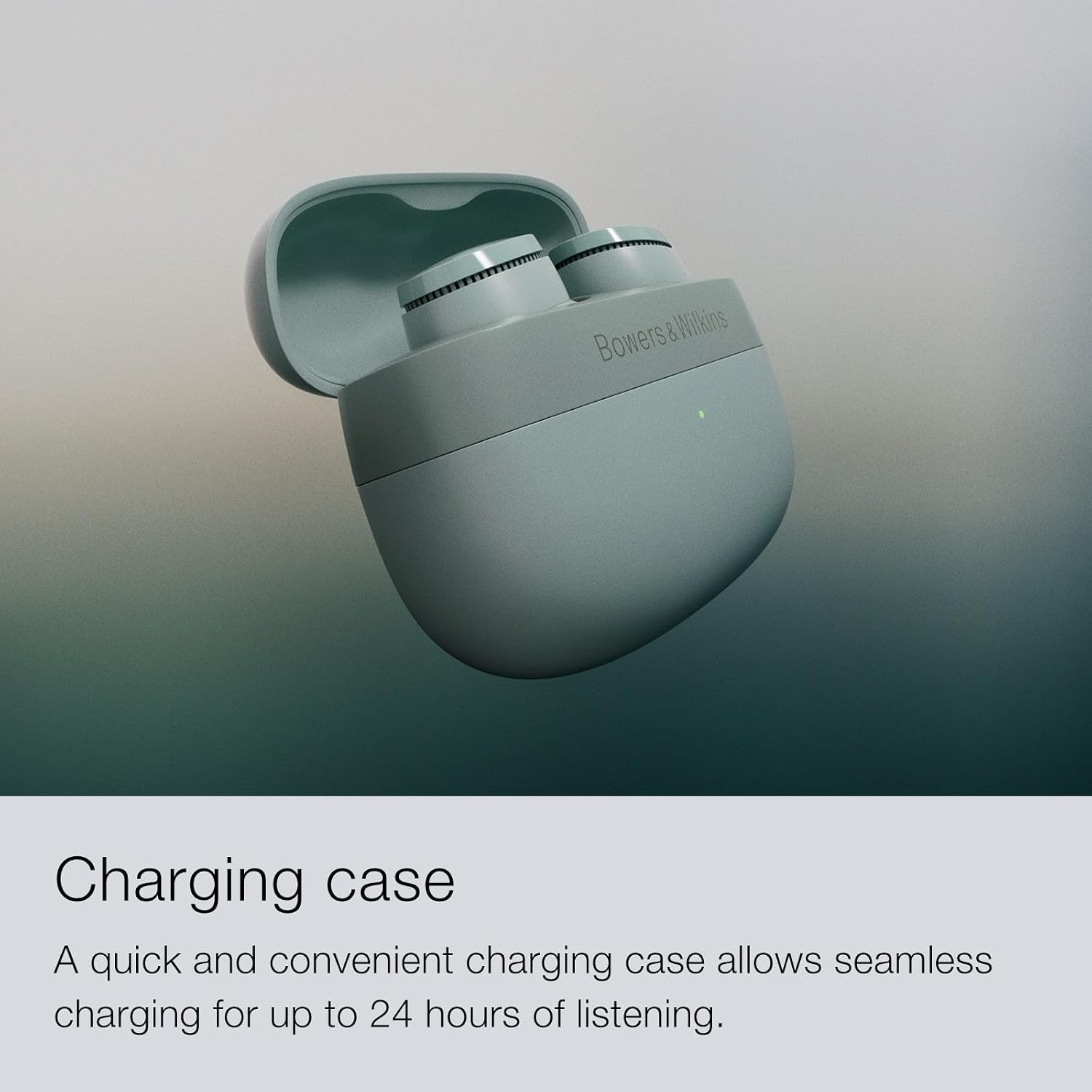 Bowers & Wilkins Pi6 Wireless Earbuds-Storm Grey, in-Ear Wireless Bluetooth