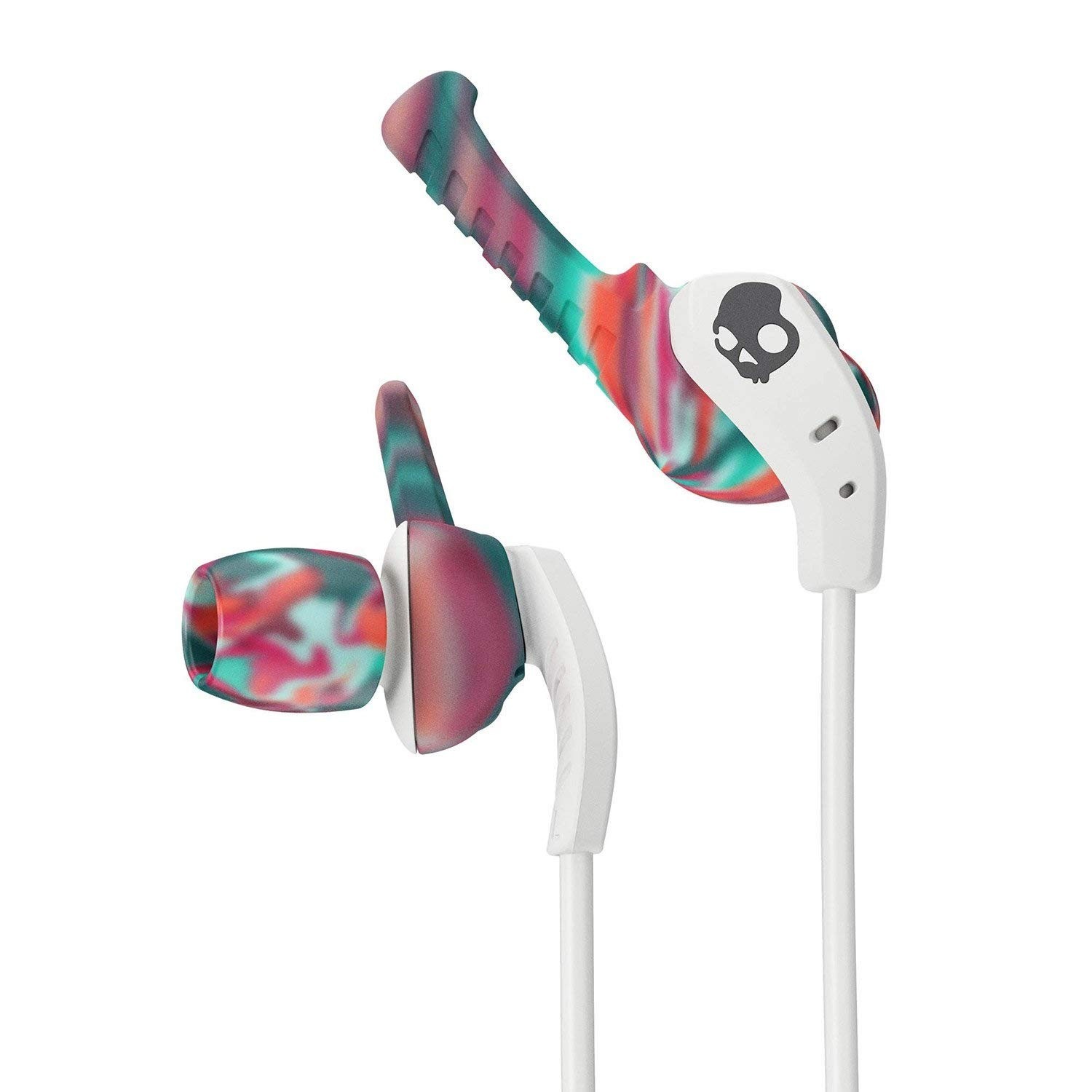 Skullcandy Women’s xtPYLO Sport Performance Earbuds in Swirl/Cool Gray – New