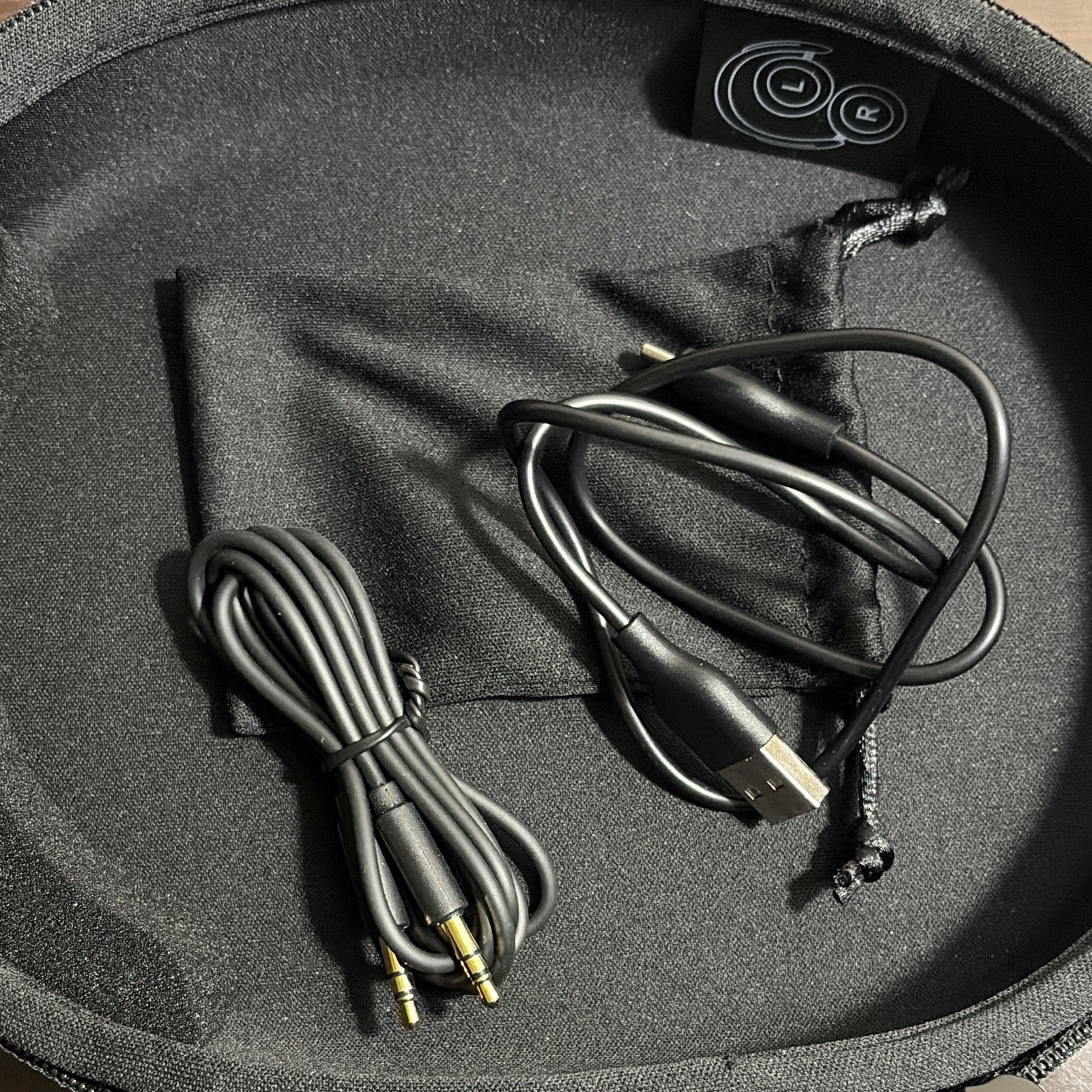 Soundcore Black Space One Over-Ear ANC Headphones USB 3.5mm Cable Case