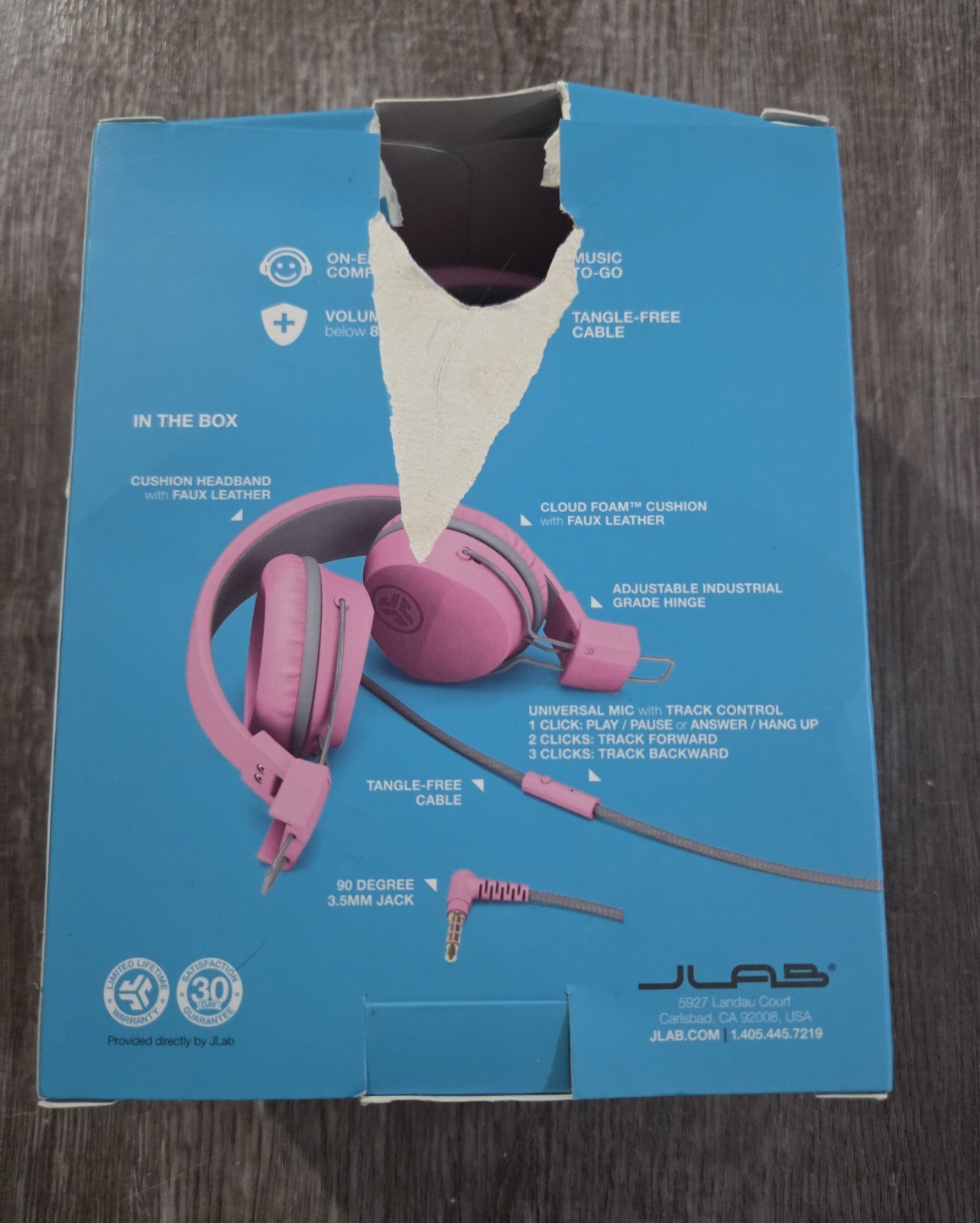 New JLAB JBUDDIES Studio Folding Headphones For Kids