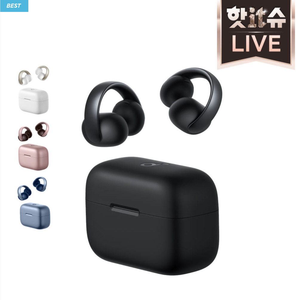 Anker Soundcore AeroClip Bluetooth Earbuds (A3388)