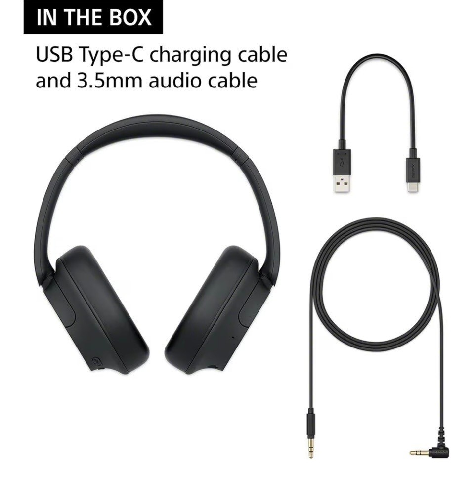 Sony Over-The-Ear Headphones Model WHCH720N/L – Blue