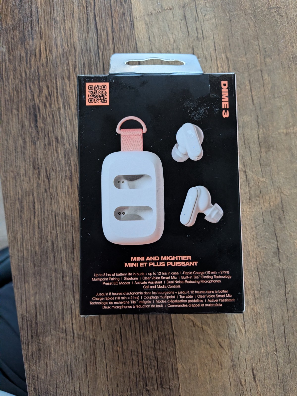 Skullcandy Dime 3 True Wireless Earbuds – White – S2DCW-R951 – NEW – Free Ship