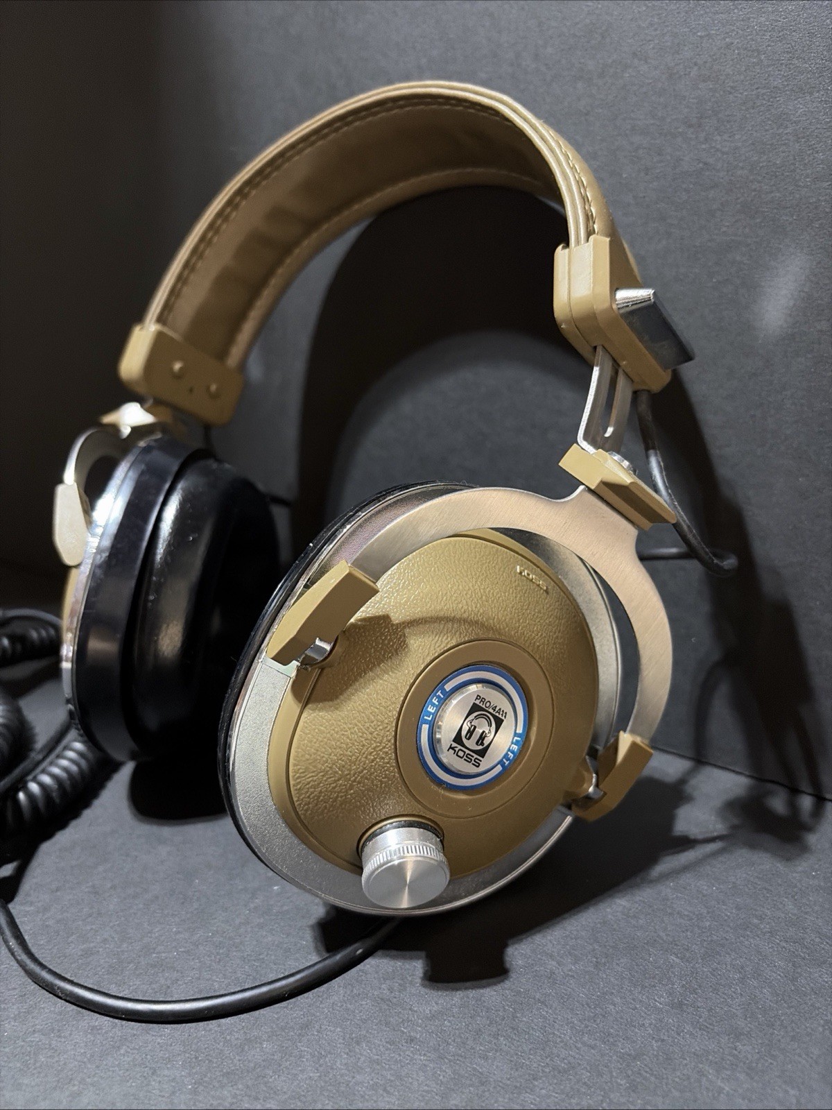 KOSS PRO 4AAA Professional Headphones Vintage Tested Excellent