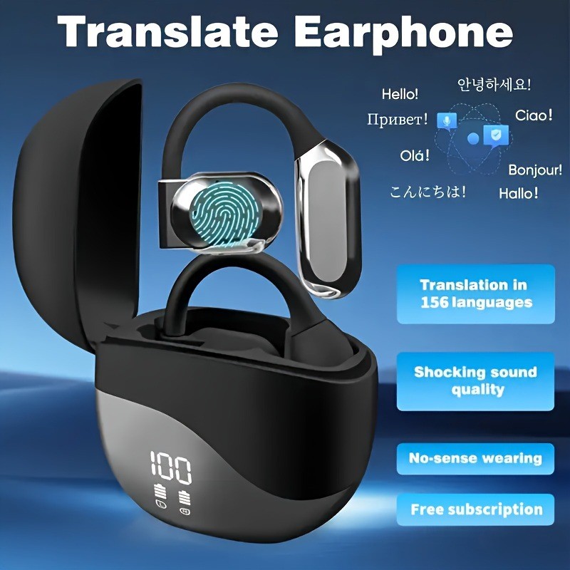 Innovative Portable Advanced User-Friendly Sleek Modern Ai Translation Earphones