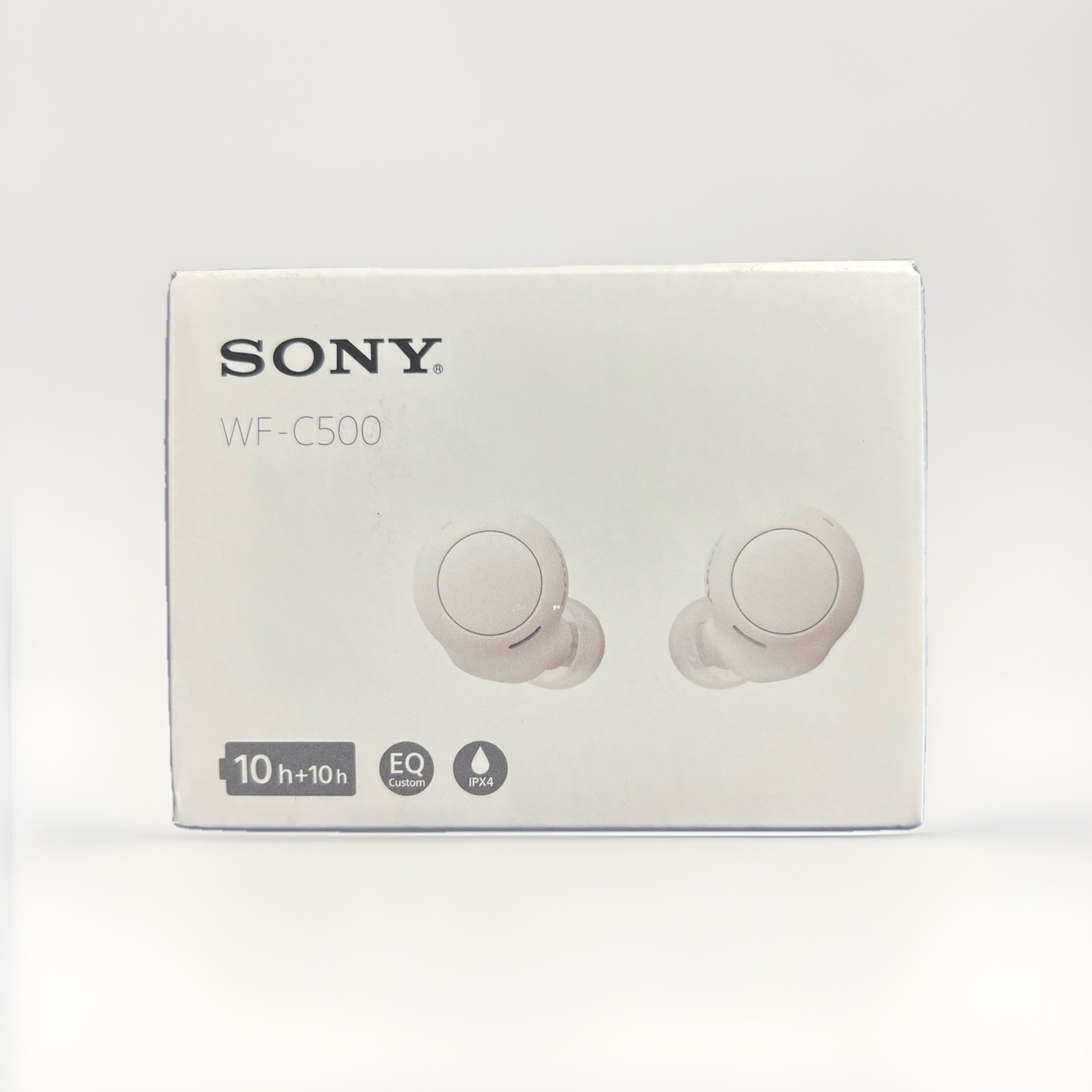 Sony WF-C500 True Wireless In-Ear Headset Bluetooth Earbuds Headphones – White