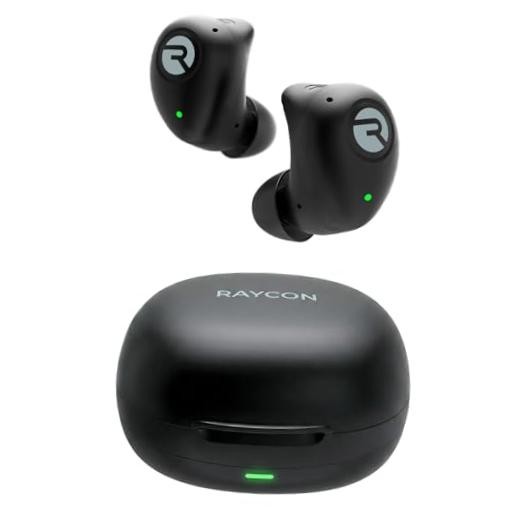 Bluetooth Bluetooth Earbuds + Microphone – Active Noise – Black