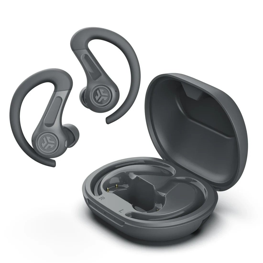 JLab JBuds Sport ANC 4 Bluetooth Earbuds, Sporthook, Fitness & Gym [Excellent]