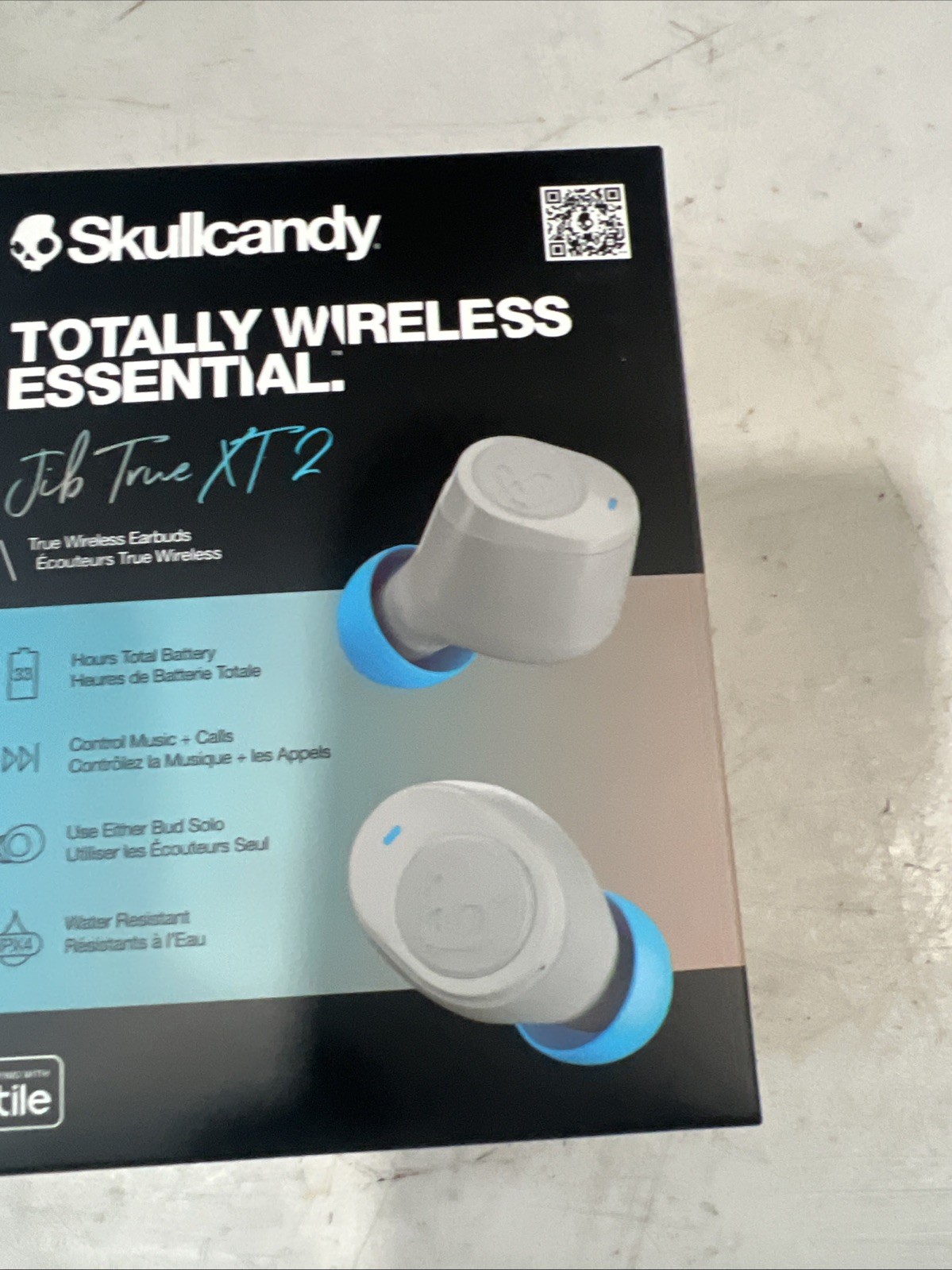 Skullcandy Jib True 2 Totally Wireless Essential True Wireless Earbuds Gray Blue