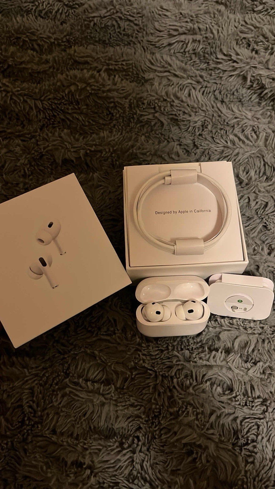 Apple Headphones Pro2nd Generation ANC Bluetooth Headset+Charging Case(Full Set)