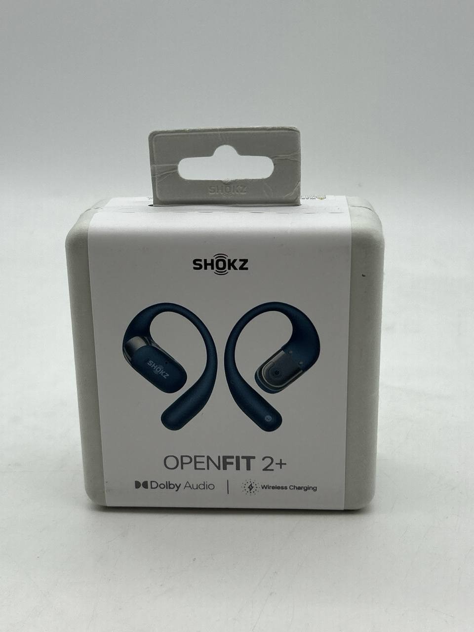 Shokz – OpenFit 2+ Plus Open-Ear True Wireless Bluetooth Earbuds – Stone Blue