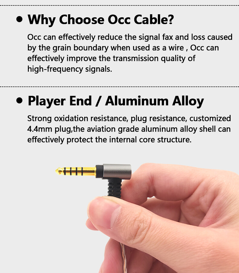 Occ HiFi Balanced Cable For Sennheiser HD518 558 569 578 579 599 598 560S 400Pro