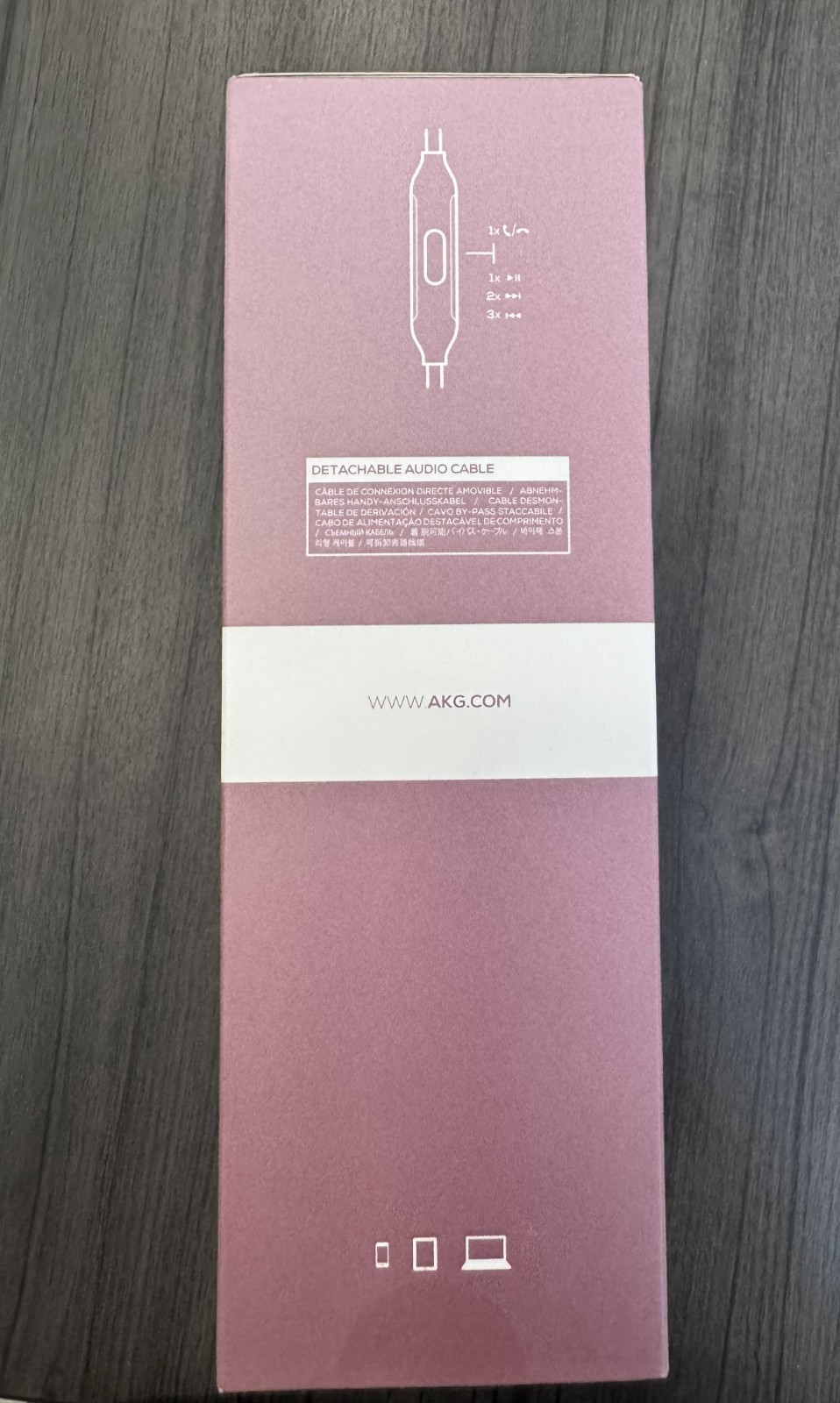 【BRAND NEW】AKG Y500 Wireless Bluetooth On-Ear Headphones – Black/ Pink – Sealed