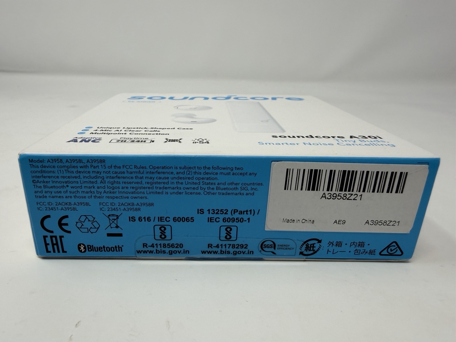 Soundcore A30i Smart Noise Cancelling Ear Buds-New