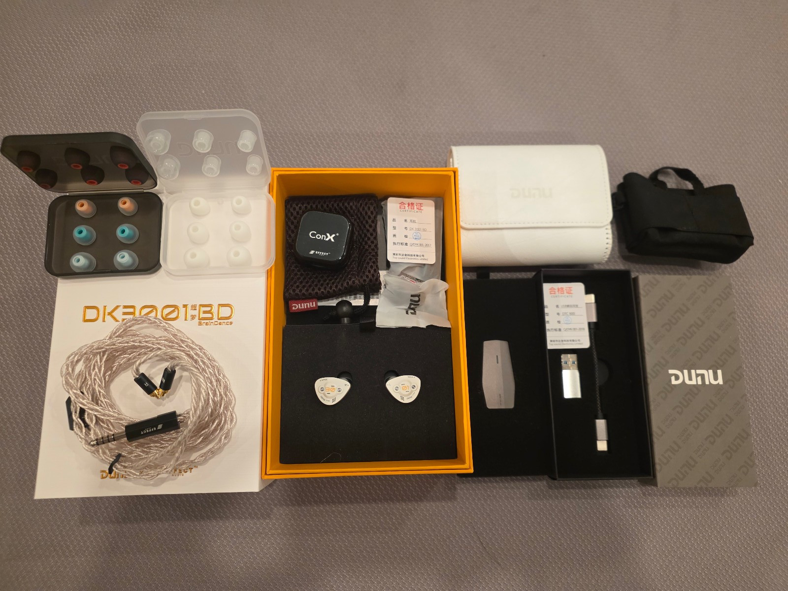 DUNU DK3001BD x EA Limited Edition + DUNU DTC800