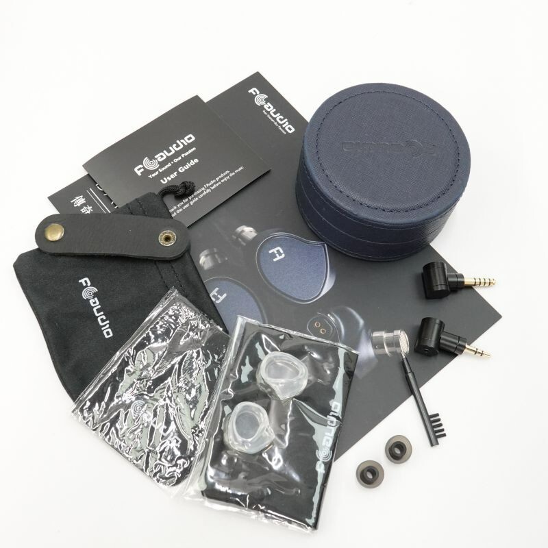 FAudio Dark Sky FA-2491 In Ear Earphone Blue Black Dark Sky FA-2491