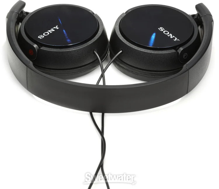 Sony MDR-ZX310AP Wired On-ear Folding Headphones – Black