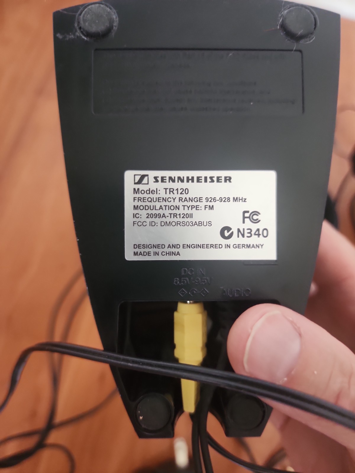Pair Of SENNHEISER HEADPHONE TR120 SYSTEMS Not Tested