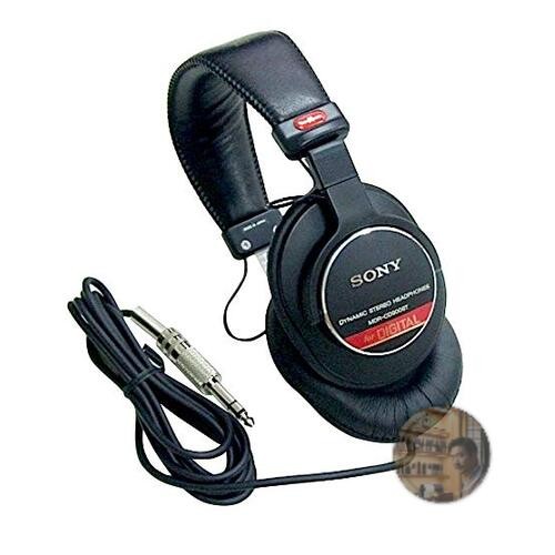 Sony MDR-CD900ST Wired Closed-Back Studio Monitor Headphones Black New