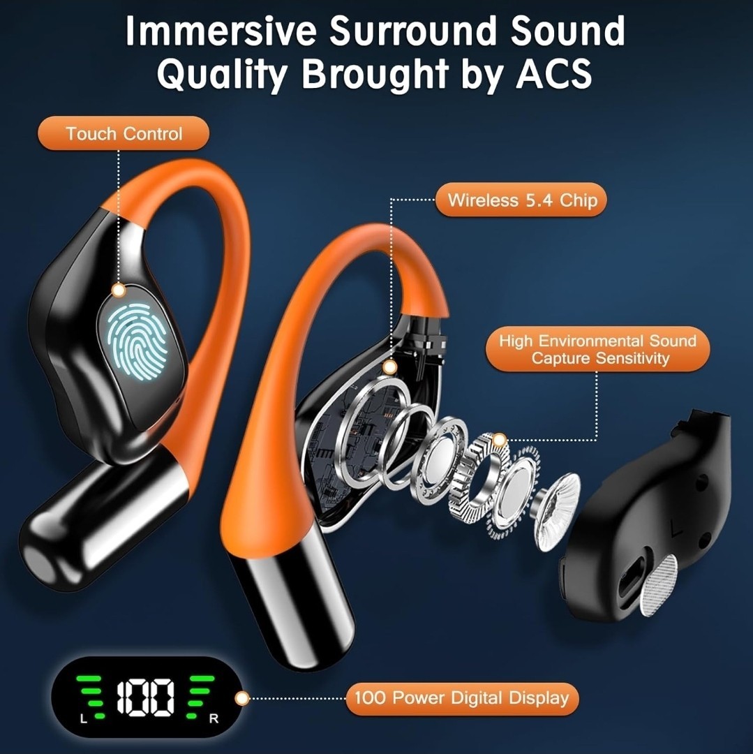 AI Real Time Translation 3-in-1 Earbuds, iOS & Android, 144 Languages