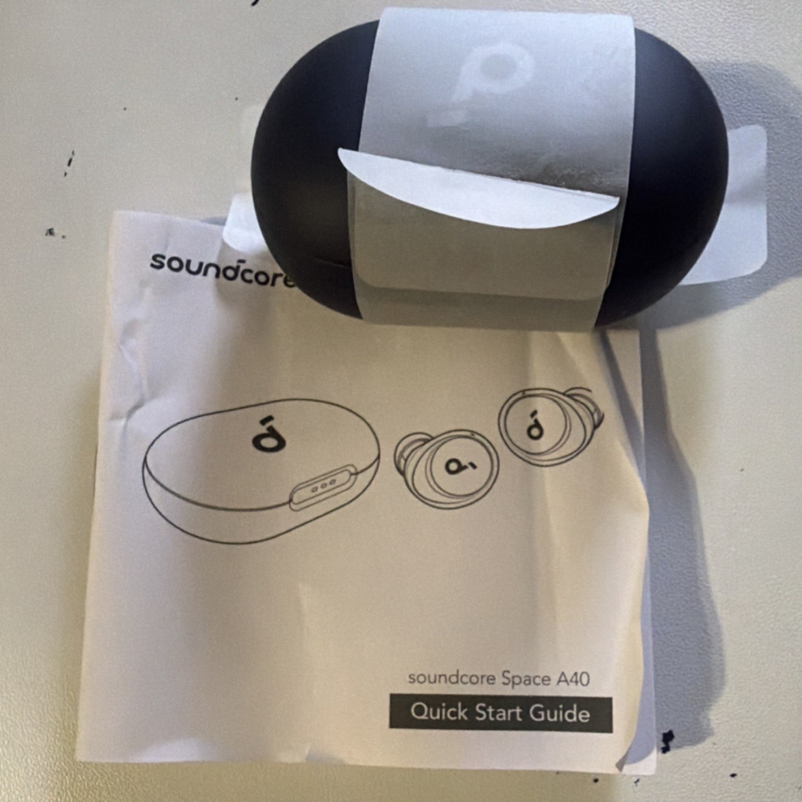 soundcore Space A40 Wireless Bluetooth In-Ear Earbuds Black with Charging Case