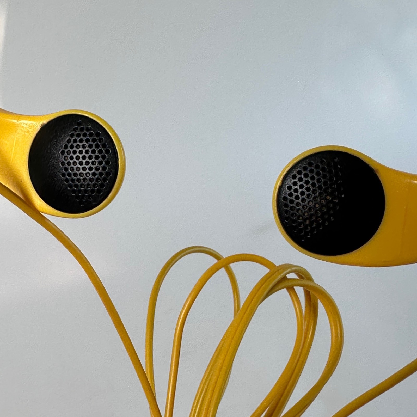 Sony MDR-W014 Headband In-Ear Walkman Headphones Black&Yellow Vintage – Tested