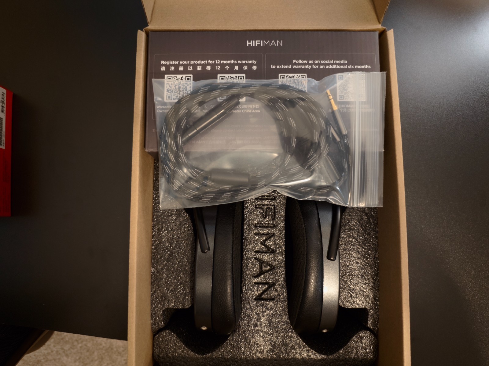 HIFIMAN Arya Over The Ear Magnetic Audiophile Headphones – Black