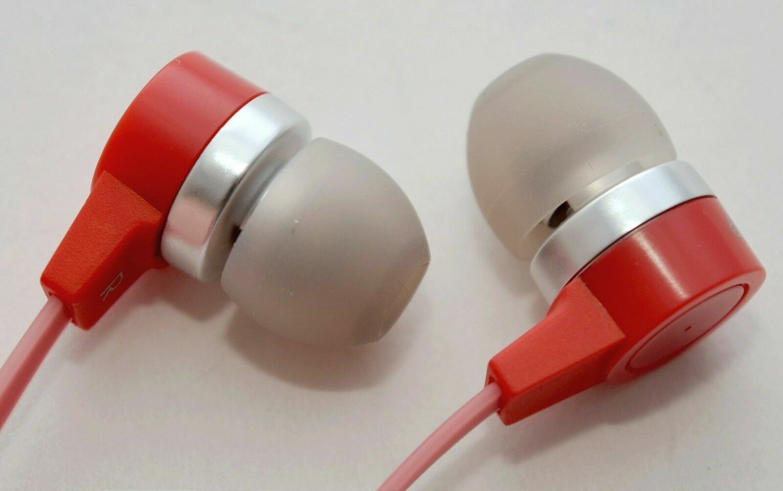 NEW TDK Life on Record SP400 Glow in the dark Waterproof Earbuds Headphones RED